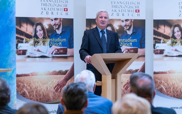 Präsident der ETA Zürich Kurt Bühlmann